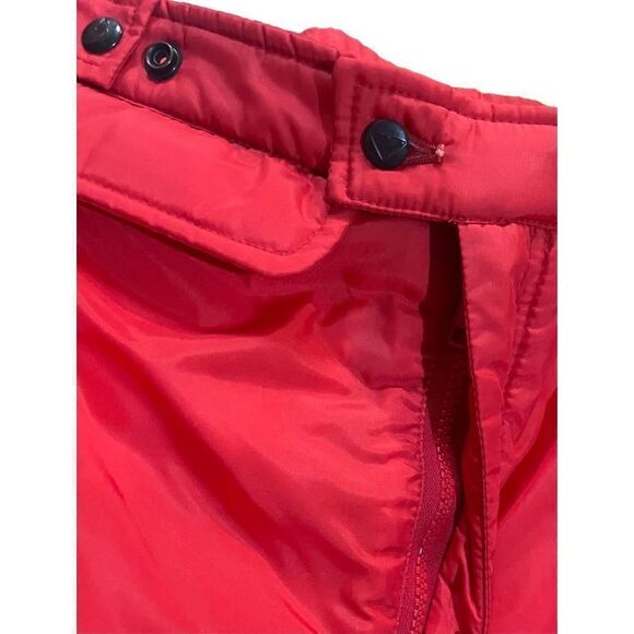 Obermeyer Vintage Red Ladies Warm-Up retro ski pants size 12 - Picture 4 of 14